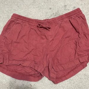 old navy linen shorts